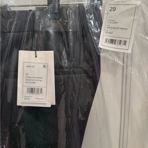 Men’s Theory Sartorial Suit Pants Size 29 Charcoal Grey New With Tags NWT